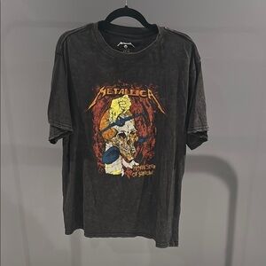 Metallica graphic tea